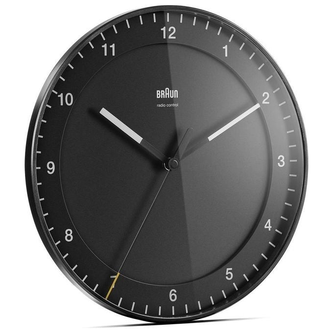 Braun 67094 BC 17B-DCF Orologio da Parete Radiocontrollato DCF77 Movimento Silenzioso Cerchio 30 cm colore Bianco