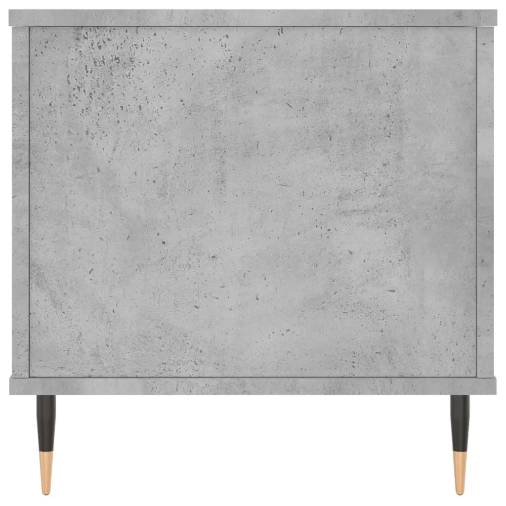Tavolino salotto | Tavolino da caff¨¨ | Tavolino da Soggiorno Grigio Cemento 90x44,5x45 cm Legno Multistrato