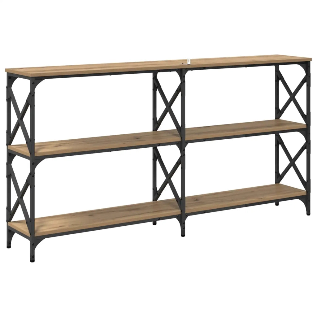 Tavolo consolle Rovere artigianale 156 x 28 x 80,5 cm 882785