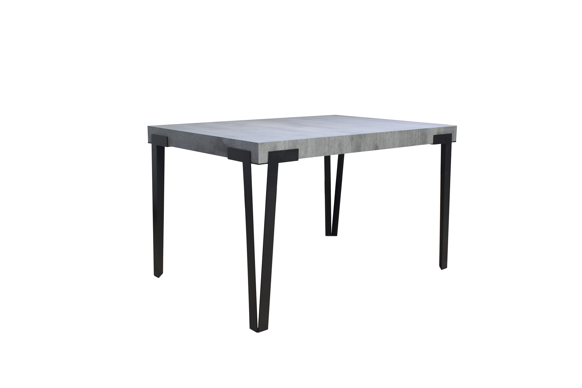 Tavolo Allungabile 200-304x90x77 cm Rio Cemento Telaio Antracite