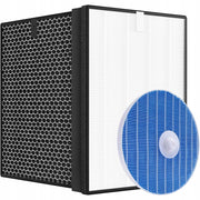 Set Filtri di Ricambio compatibile con Purificatore Philips AC2729 – HEPA 13, Carbone, Umidificante | 6 Mesi di Durata