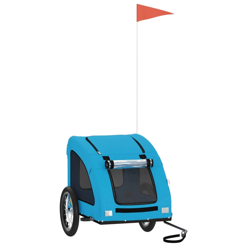 Rimorchio/carrello per animali domestici blu 02_0044202