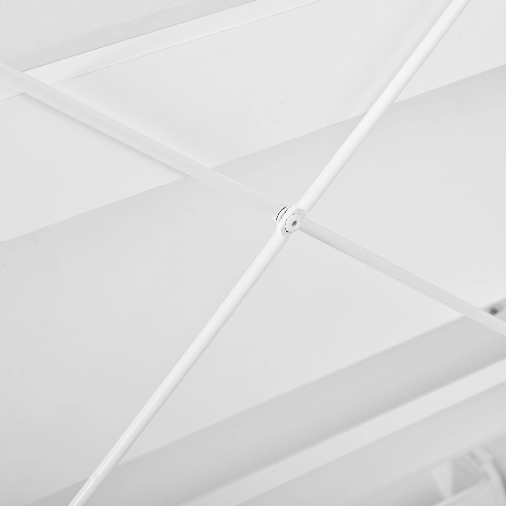 Scarpiera con 3 Ante a Ribalta e Specchio Rotondo; Struttura Verticale Salvaspazio; in MDF; 63×24×120 cm; Bianco