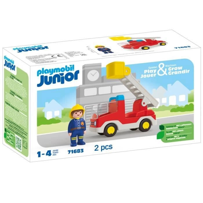PLAYMOBIL JUNIOR - 71683 - Camion dei pompieri