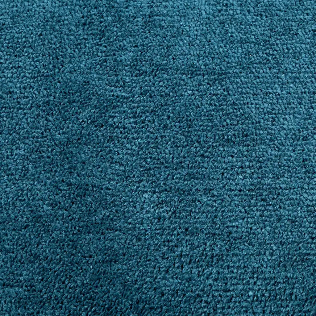 vidaXL Tappeto OVIEDO a Pelo Corto Turchese 240x240 cm