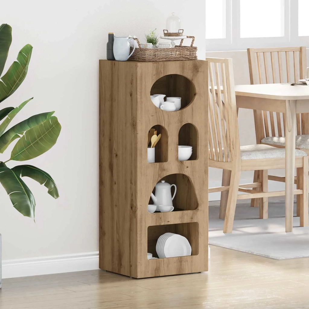 Credenza | Madia | Buffet da pranzo | Armadio da pranzo Rovere artigianale 40 x 35 x 100,5 cm