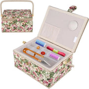 Scatola per accessori da cucito - Scatola premium per accessori da cucito - Contenitore in lega HTML per la conservazione.