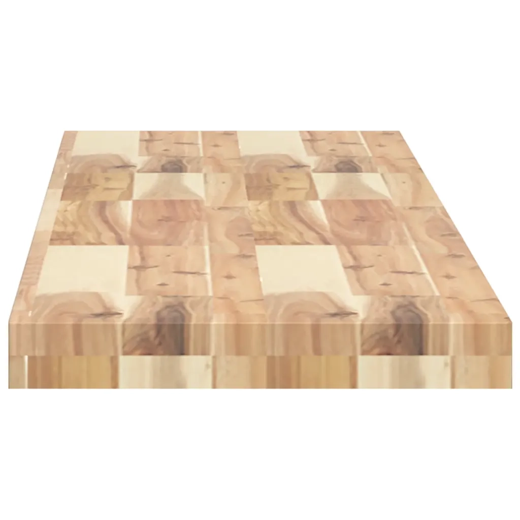 Piano per Tavolo 120x30x4 cm Rettangolare Legno Massello Acacia