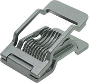 Egg Slicer - Slicer per Uova Tonde e Ovale - 10 Lame in Acciaio Inossidabile - Adatto per Dimensioni Uova S-L - Incluso Libro Elettronico con 25 Ricette