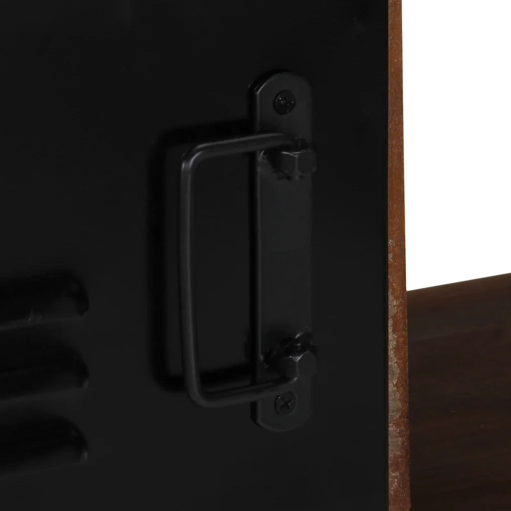 Mobile Porta TV 80x30x35 cm in Legno Massello di Recupero 4013596