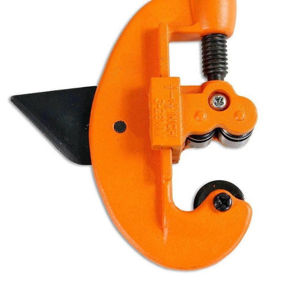 Trade Shop - Tagliatubi Ad Avanzamento Rotella Telescopico 3-28 Mm Rame Alluminio Ottone -