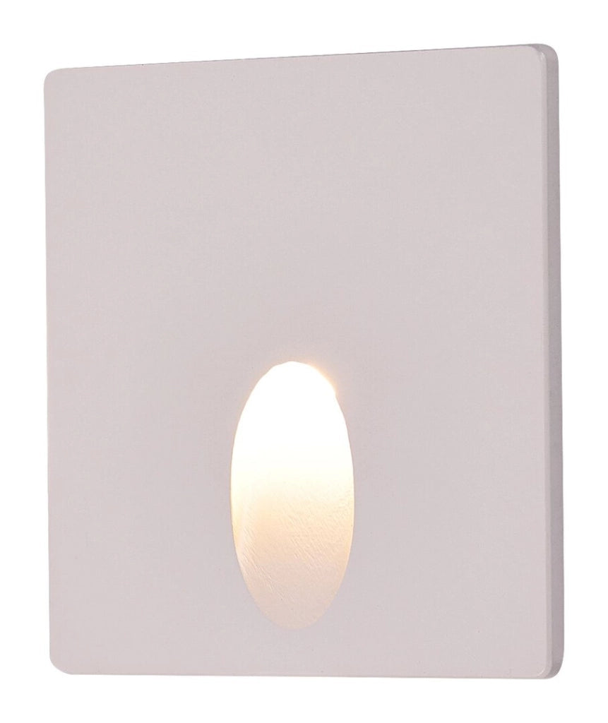 Segnapasso quadrato bianco LED 3W 3000K IP54 Rabalux