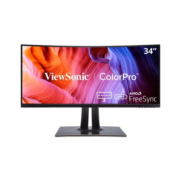Viewsonic vp series vp3481a monitor pc 86,4 cm (34") 3440 x 1440 pixel wide quad hd led nero