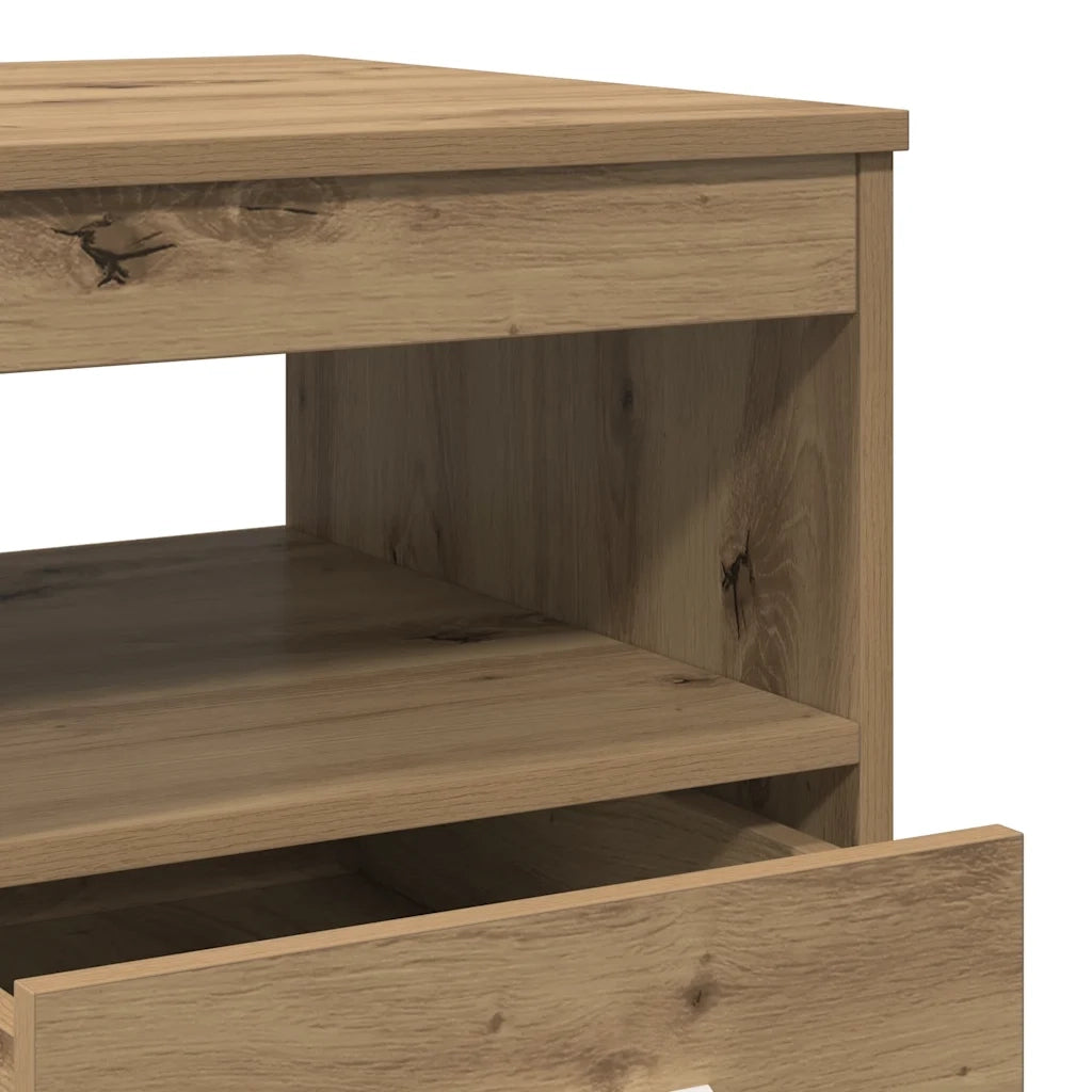 Cassettiera Rovere Artigianale 40x50x76 cm in Truciolato 856005
