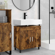 Mobiletto da bagno Rovere Fumo 60 x 35 x 60 cm