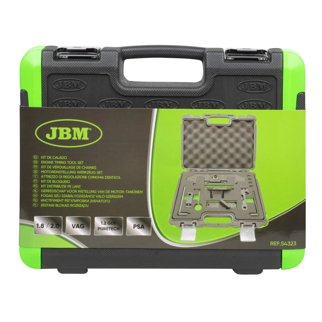 KIT MESSA IN FASE PER CITROEN PEUGEOT VOLKSWAGEN TOYOTA JBM 54323 CINGHIA A OLIO