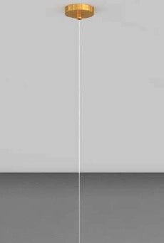 SOSP. OTTONE SAT. 1 LUCE PICCOLA ORO 1155OS-SP-OR