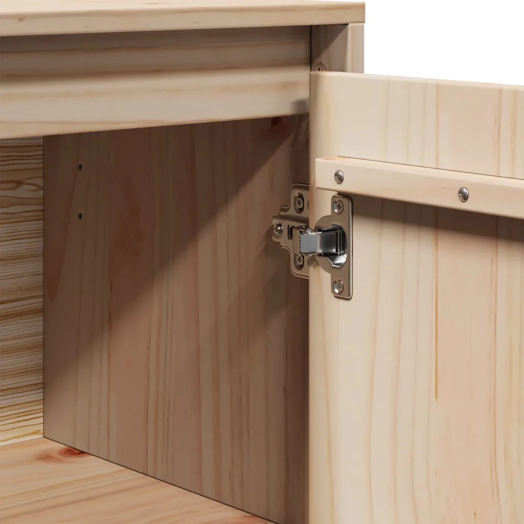 Credenza 60x34x75 cm in Legno Massello di Pino 813345