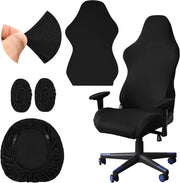 Benchetta per gaming - Estensibile - Sedile per sedia - Removibile - Lavabile - Con cuscino per braccio