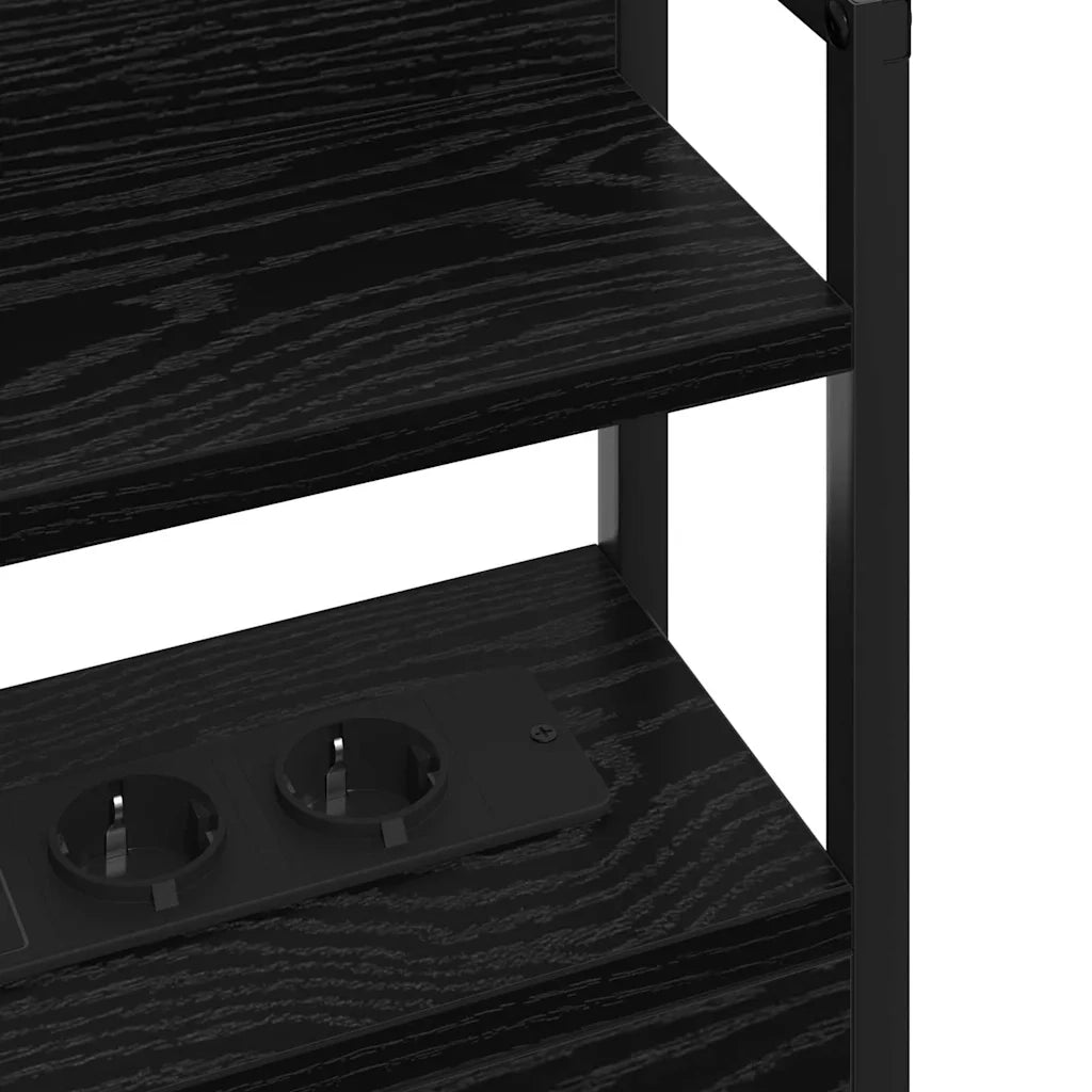 Testiera | Testata contenitore Rovere nero Legno multistrato