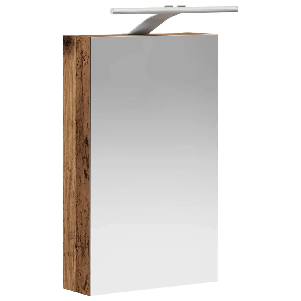 Mobiletto per specchio da bagno Legno vecchio 30 x 10,5 x 50 cm