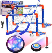 Attrezzo di allenamento per calcio e hockey con bersagli, luce LED e pompa di gomma
