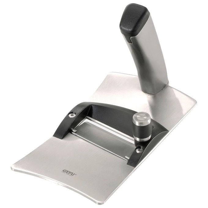 GEFU 54000 TARTUFOLO Affettatartufo Manuale Lama in Acciaio Inox Temprato Regolazione Continua Parti Lavabili in Lavastoviglie colore Nero