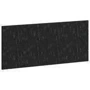 Testiera da Muro DELFT Nero Legno ingegnerizzato 897186