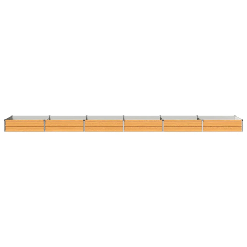 Letto rialzato da giardino Naturale 480 x 80 x 24 cm 8006516