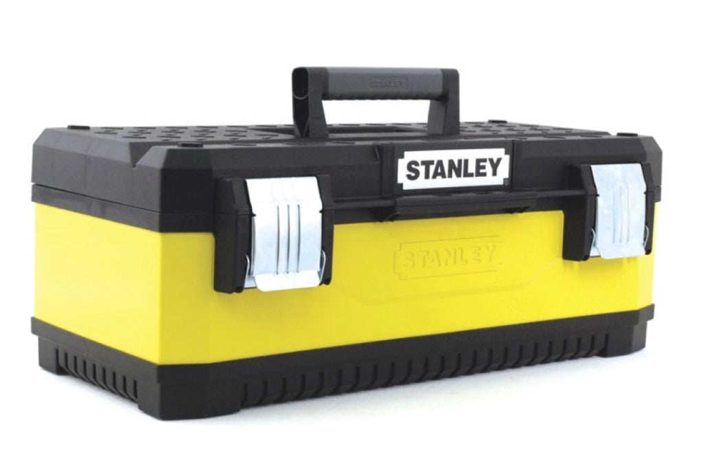 Cassetta Porta Utensili Metallo E Plastica Gialla 23 58X29X32 Cm - Stanley