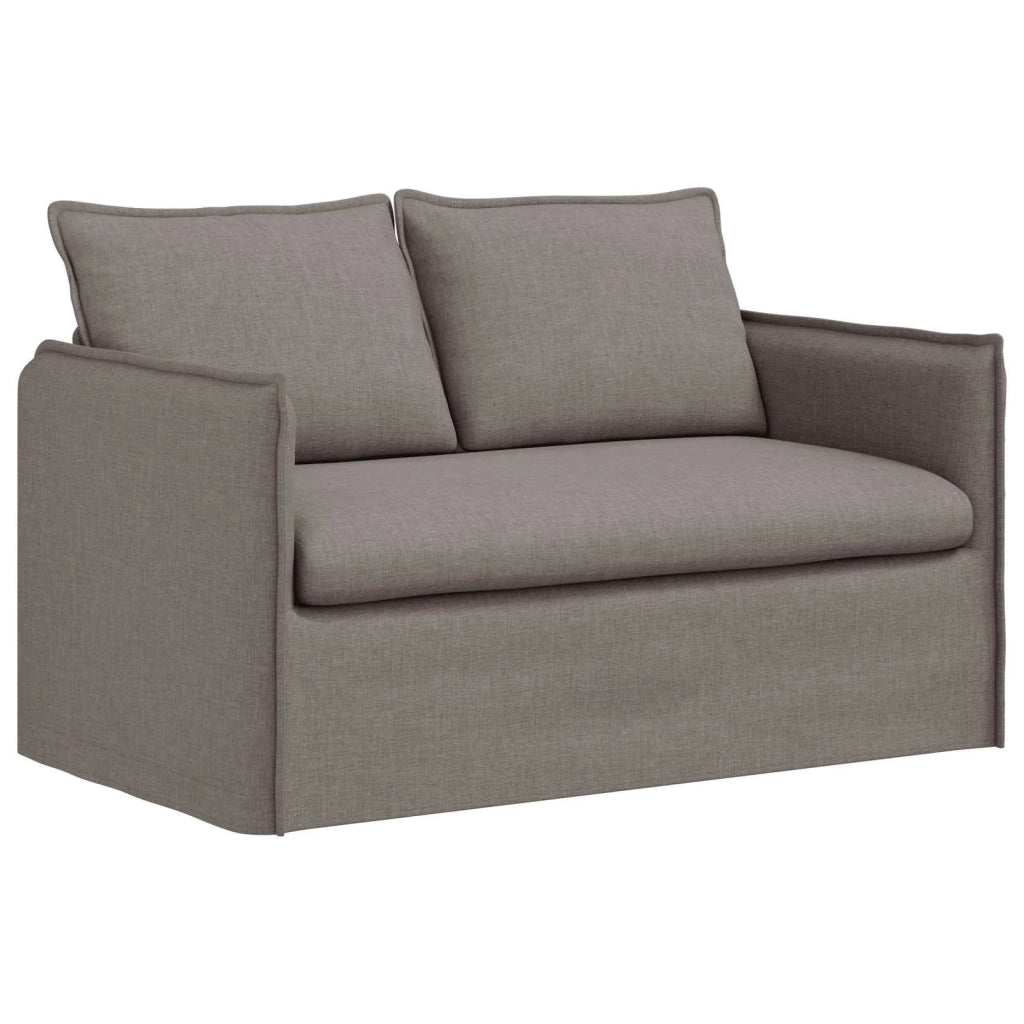 Set di divani 2 pcs Tortora 136 x 82 x 85 cm Tessuto
