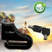 Trade Shop - Lucchetto Blocca Disco Con Allarme Sonoro Sicurezza Antifurto Moto Bici Cx-9567 -