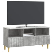 Mobile TV | Armadietto TV | Mobile Porta TV con cassetto Grigio Cemento 102 x 34,5 x 50 cm