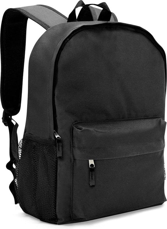 Borsa con tasca per laptop 39,6 cm (15,6 pollici), tessuto in poliestere, impermeabile, più tasche, nero