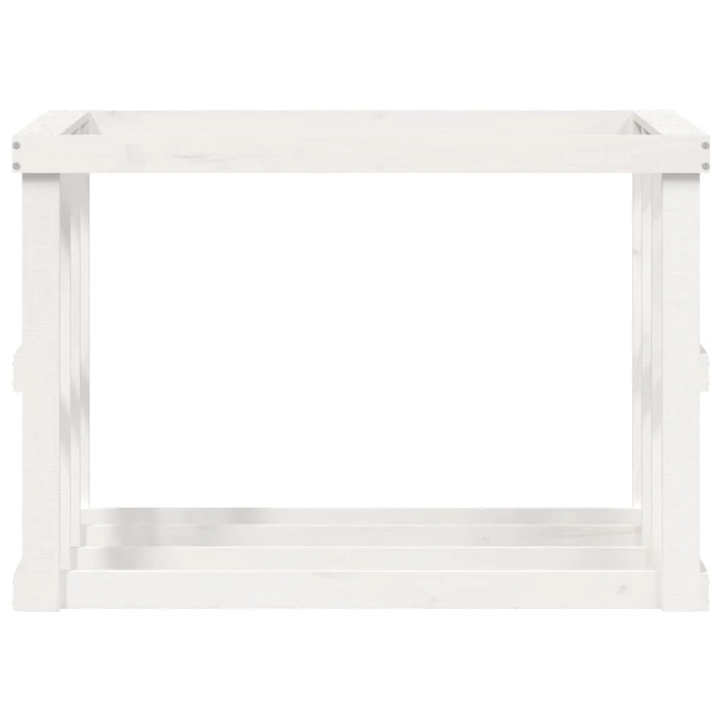 Portalegna da esterno 108 x 52 x 74 cm in legno massello di pino bianco 02_0043826