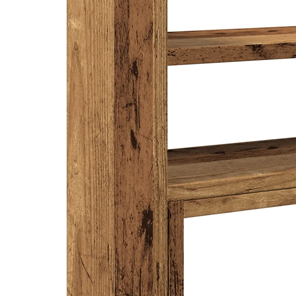 Organizer Scrivania Legno Antico 40x17x41 cm in Truciolato CFW7343836