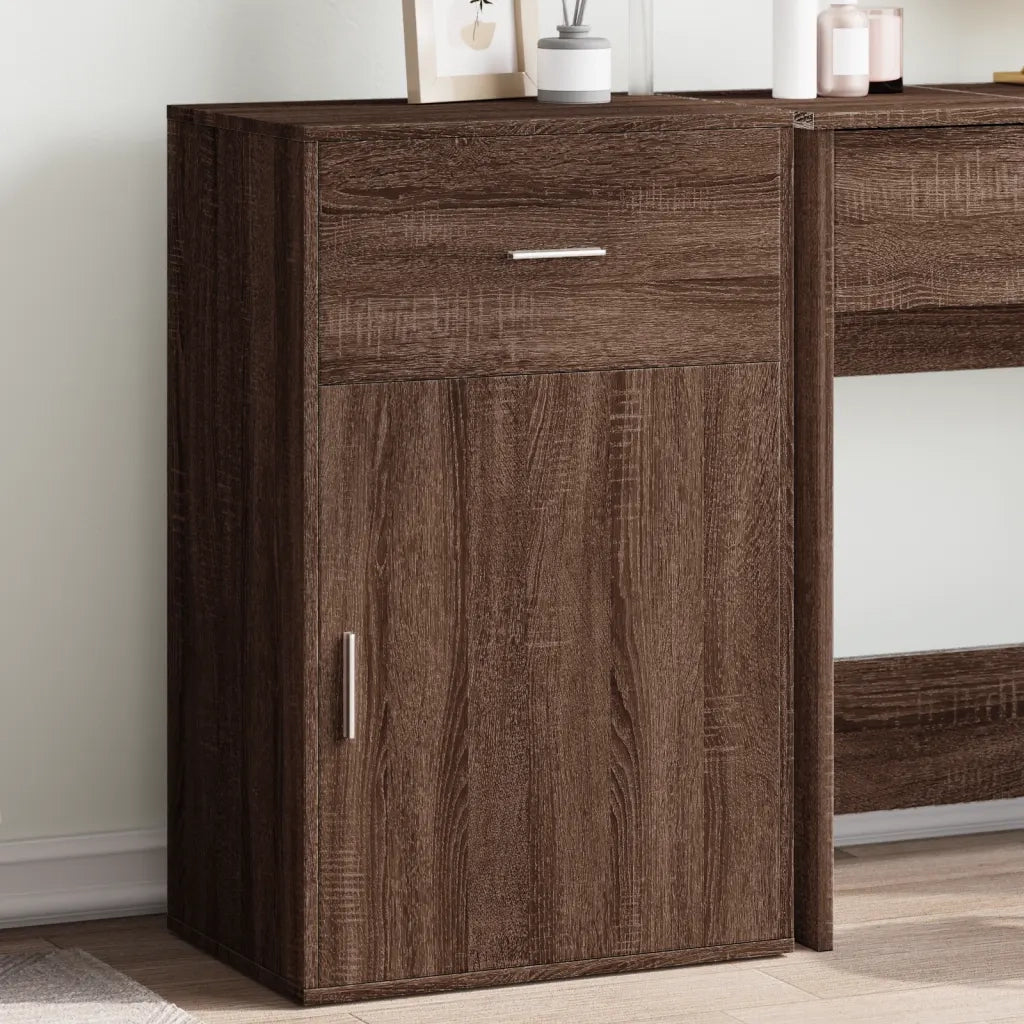Armadietto Rovere Marrone 56,5x39x90 cm in Legno Multistratocod mxl 92708
