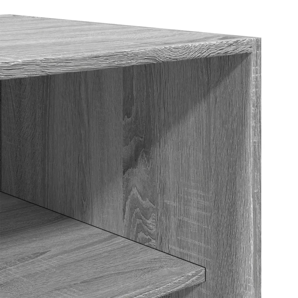 Armadio Grigio Sonoma 50x50x200 cm in Legno Multistrato 3307788