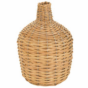 Vaso in vimini marrone d21x29h