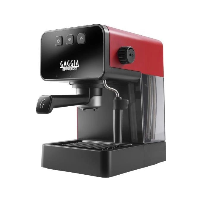 Gaggia macchina per espresso manuale espresso style 1,2l 1900w rossa made in italy