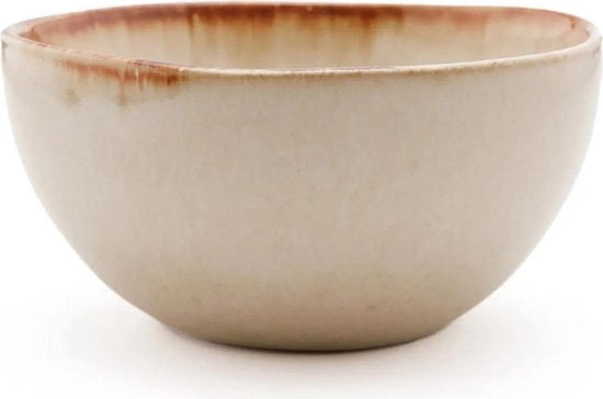 Set di colazione in ceramica - Servizio da colazione - Set di piatti da servire - Resistente ai chip - 15 cm x 15 cm x 8 cm