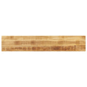 Piano per Tavolo 160x30x2,5cm Rettangolare Legno Mango Grezzo