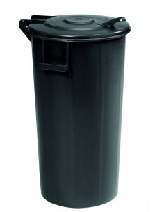 Bidone con coperchio a cerniera 60 litri