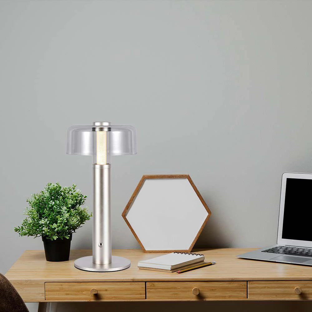 Lampada da tavolo V-TAC LED 1W 100lm dimmer USB-C oro