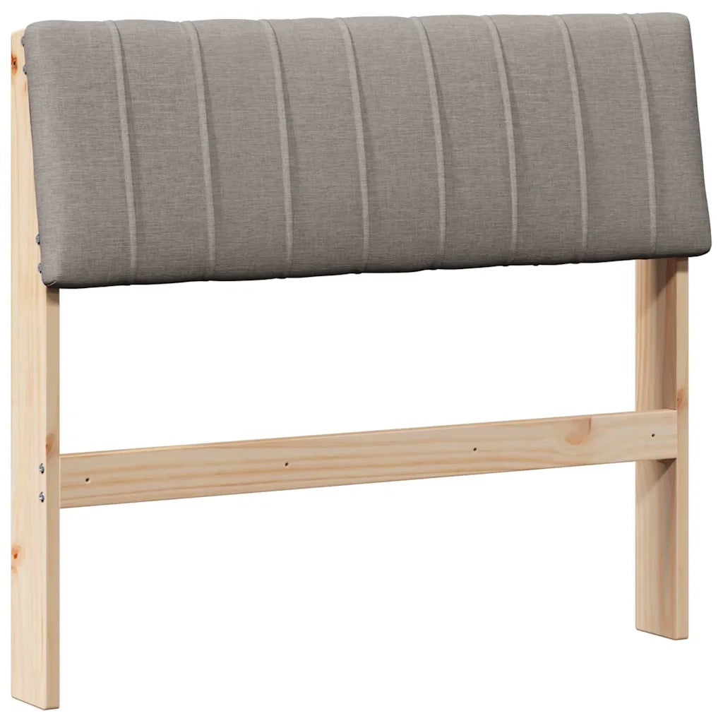 Testiera imbottita-Testiera con Cuscini-Testata Talpa 90 cm Pino massello 606844