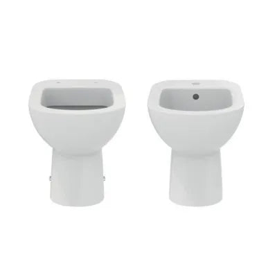 Sanitari Ideal Standard tradizionali scarico a parete e copriwater originale I.Life A