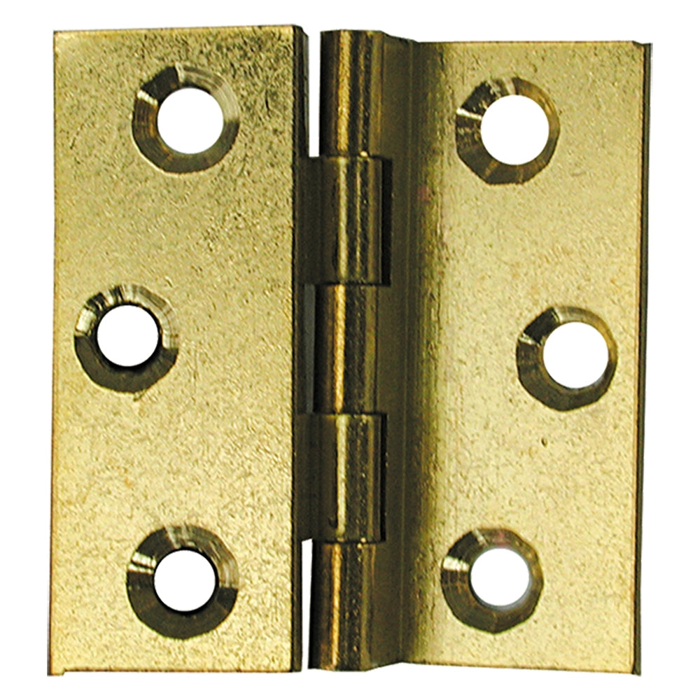 CERNIERA MEZZO COLLO OTTONE mm. 60x50 - pz. 2  - Blister Koncreto