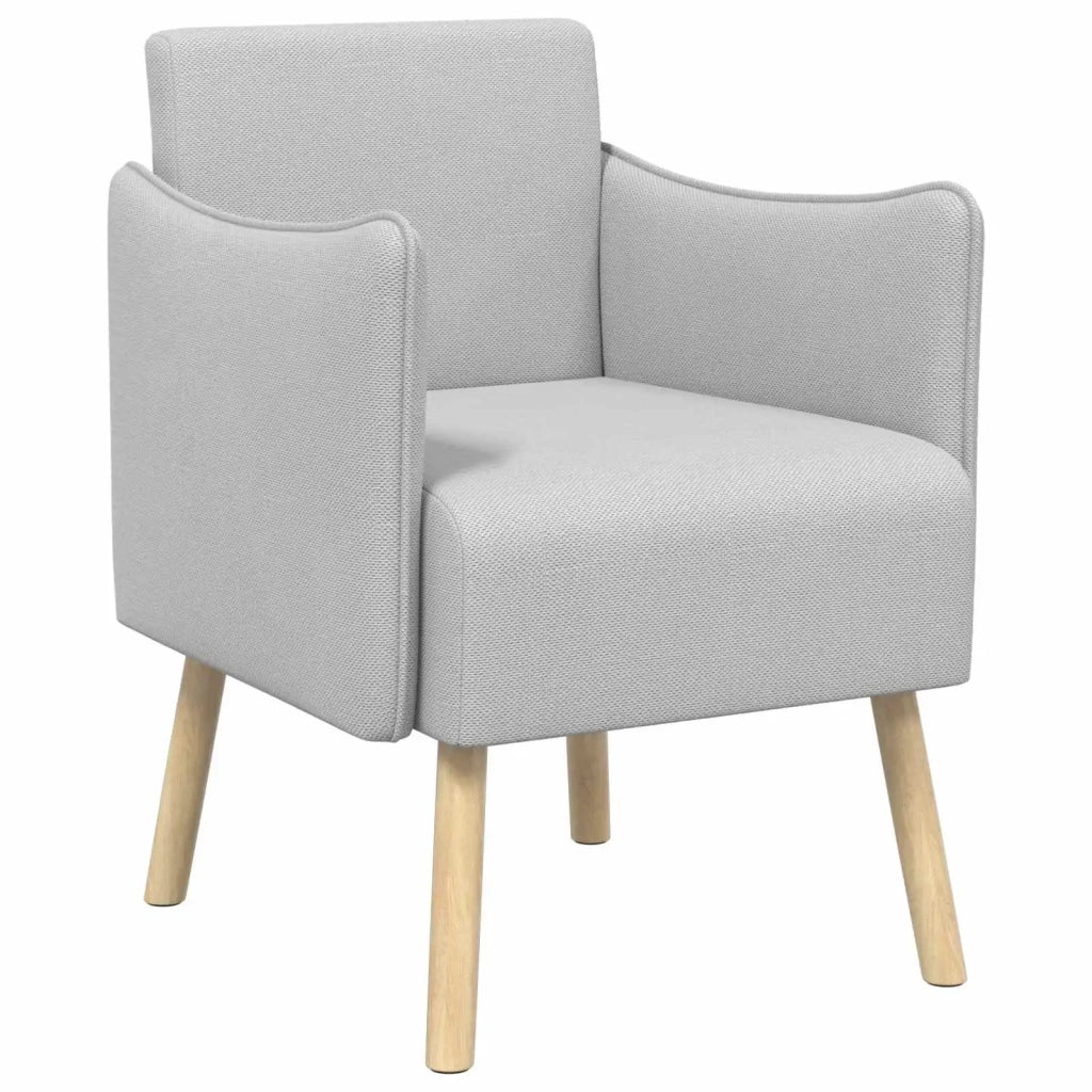 Sedia d'accento Grigio Chiaro Velluto a grana fine 42044846