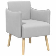 Sedia d'accento Grigio Chiaro Velluto a grana fine 42044846