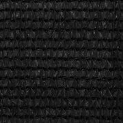 Paravento da Balcone Nero 90x300 cm in HDPE 311032